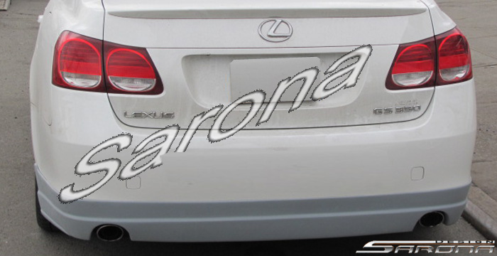 Custom Lexus GS300-400  Sedan Rear Lip/Diffuser (2006 - 2008) - $325.00 (Part #LX-002-RA)